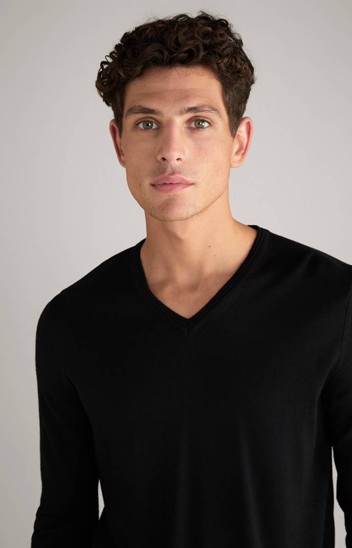 Joop Merinowoll-Pullover Damien In Schwarz