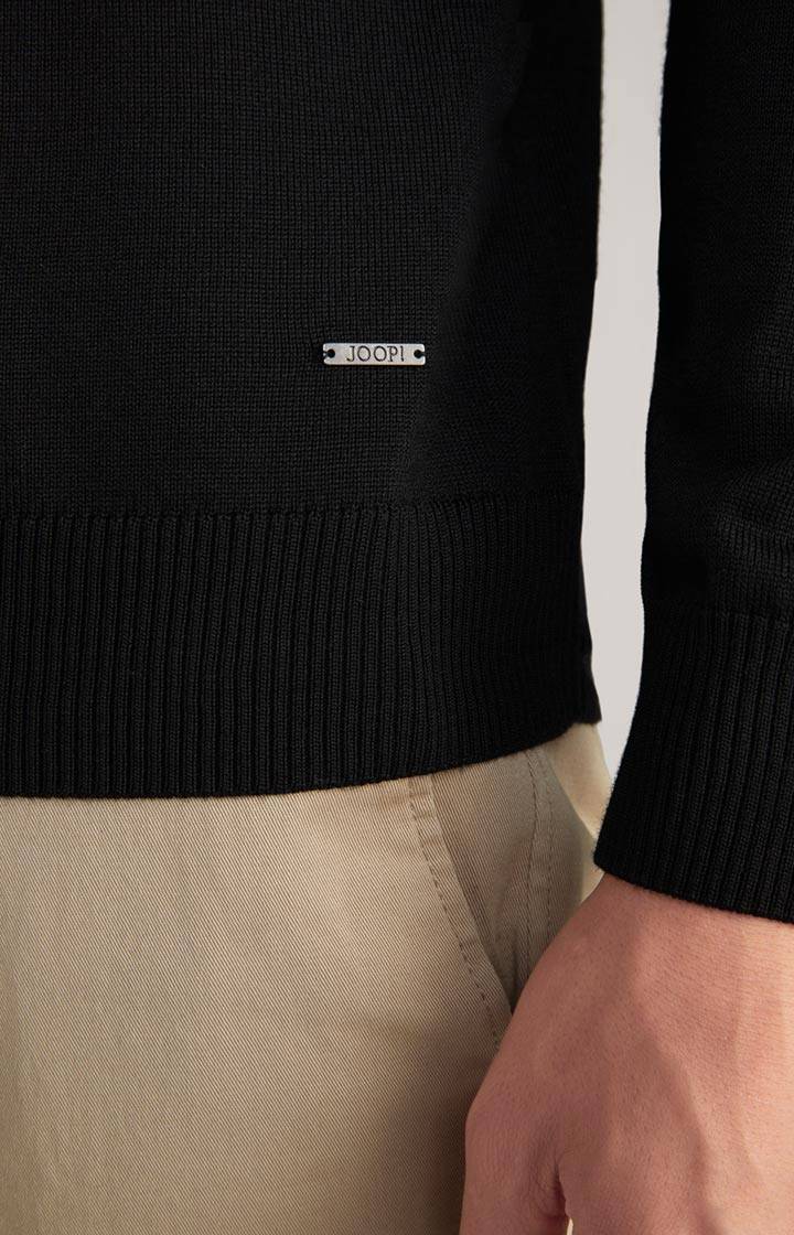 Joop Merinowoll-Pullover Damien In Schwarz