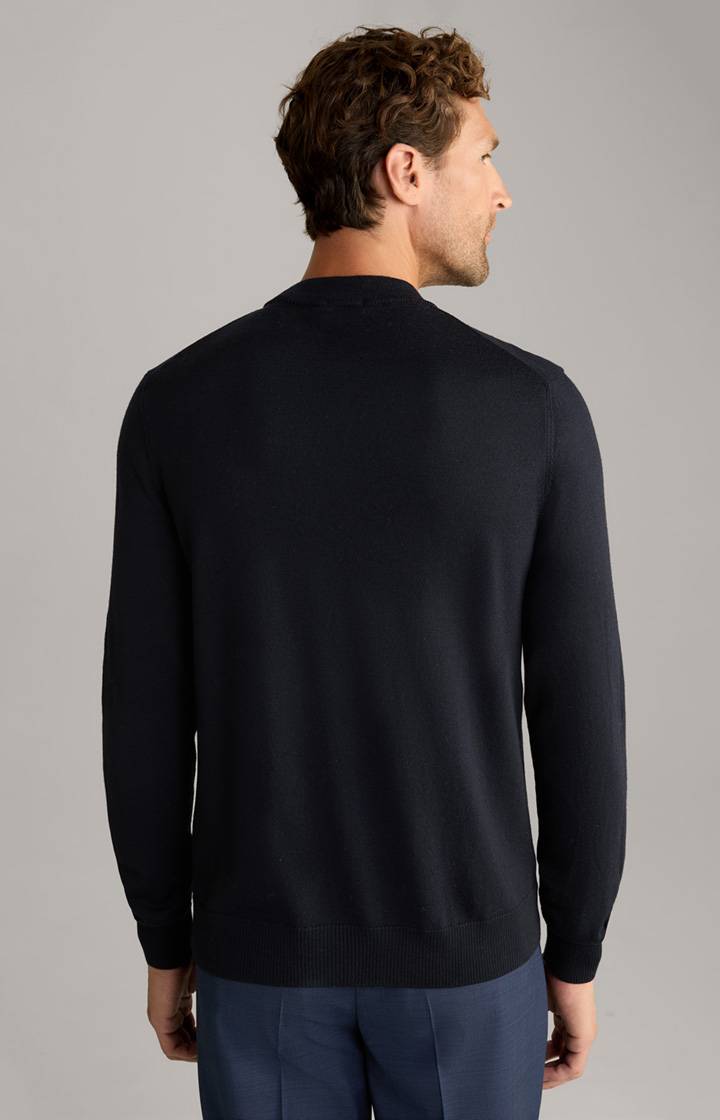 Joop Merinowoll-Pullover Davide In Dunkelblau