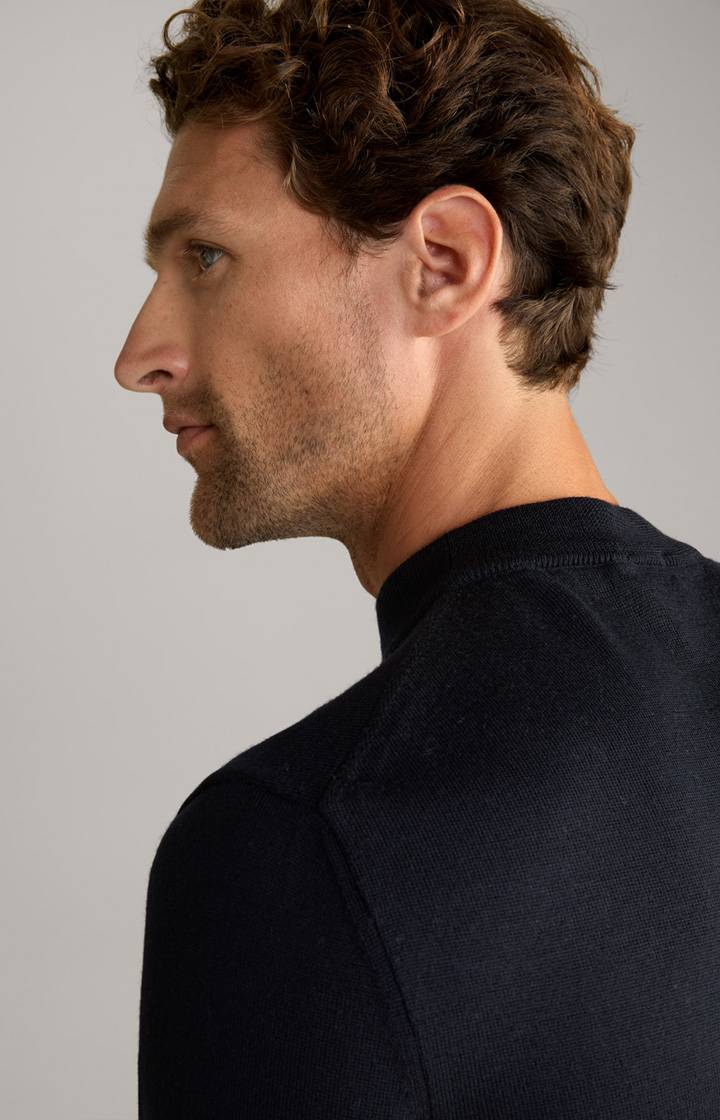 Joop Merinowoll-Pullover Davide In Dunkelblau