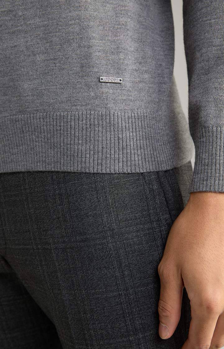 Joop Merinowoll-Pullover Davide In Grau