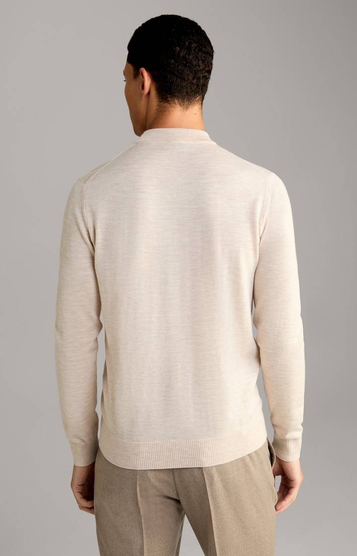Joop Merinowoll-Pullover Davide In Hellbeige