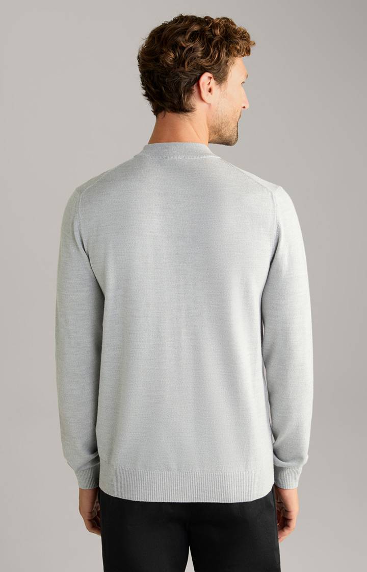 Joop Merinowoll-Pullover Davide In Hellgrau