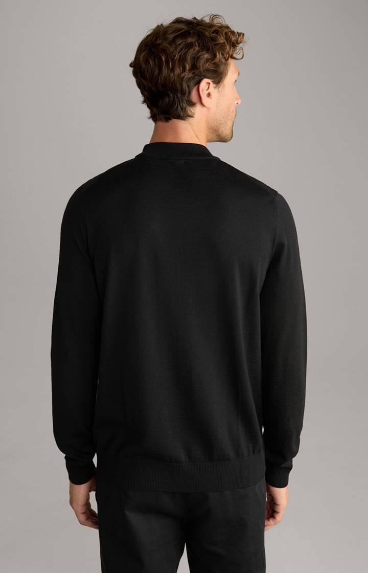 Joop Merinowoll-Pullover Davide In Schwarz