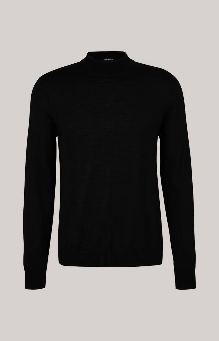 Joop Merinowoll-Pullover Davide In Schwarz