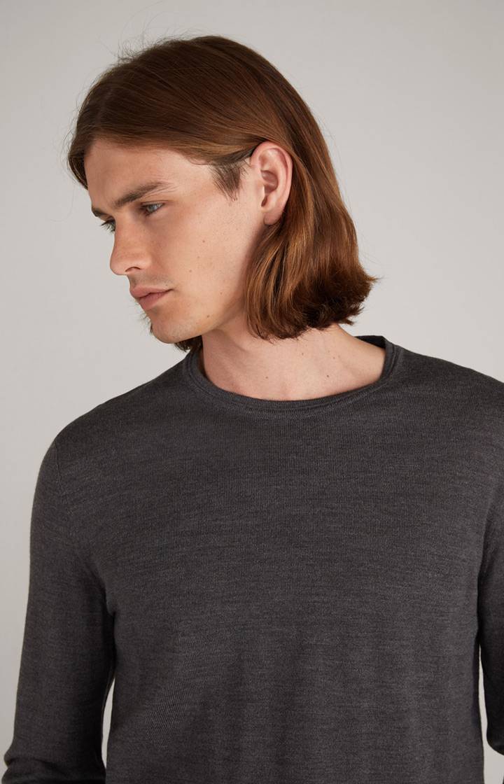 Joop Merinowoll-Pullover Denny In Anthrazit