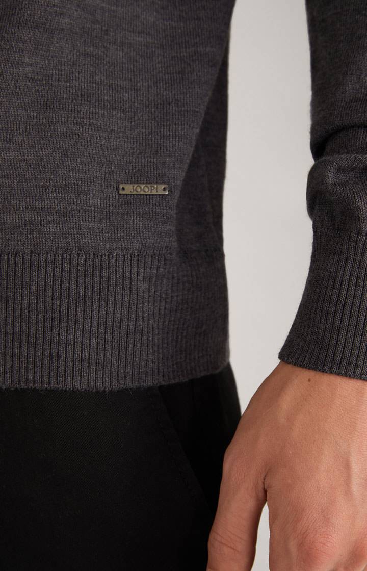 Joop Merinowoll-Pullover Denny In Anthrazit