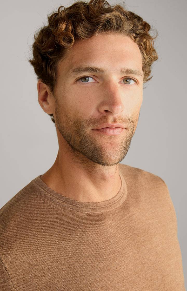 Joop Merinowoll-Pullover Denny In Dunkelbeige