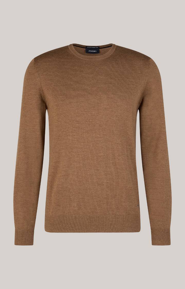 Joop Merinowoll-Pullover Denny In Dunkelbeige