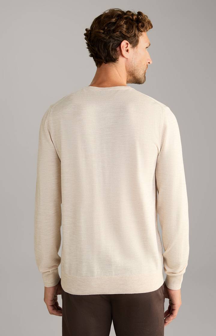 Joop Merinowoll-Pullover Denny In Hellbeige