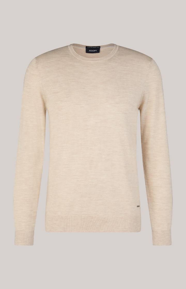 Joop Merinowoll-Pullover Denny In Hellbeige