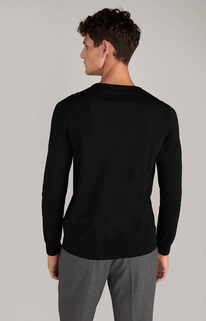 Joop Merinowoll-Pullover Denny In Schwarz