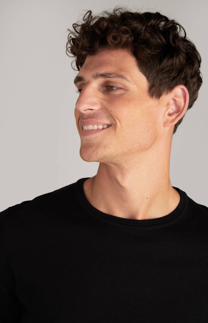 Joop Merinowoll-Pullover Denny In Schwarz