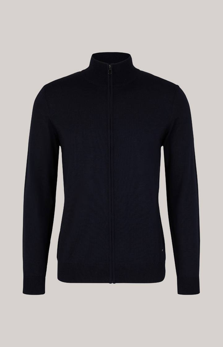 Joop Merinowoll-Strickjacke Davis In Dunkelblau