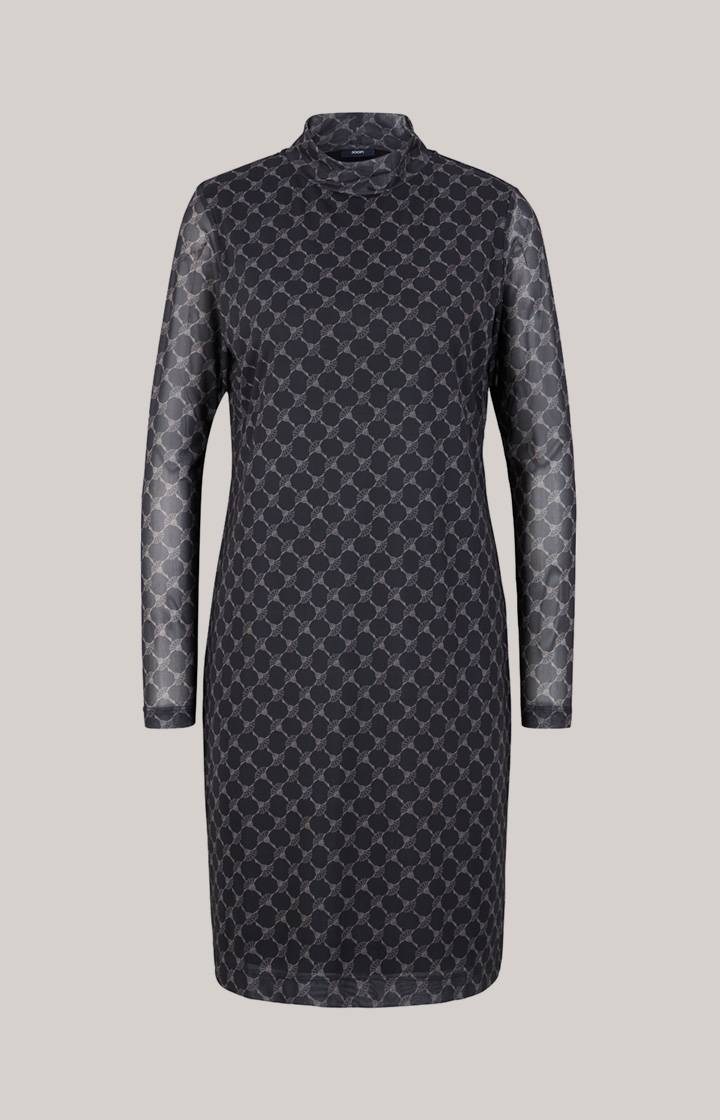 Joop Mesh-Kleid In Grau Gemustert
