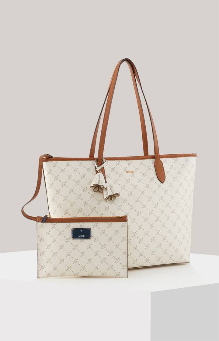 Joop Midi-Shopper Cortina Lara in Offwhite