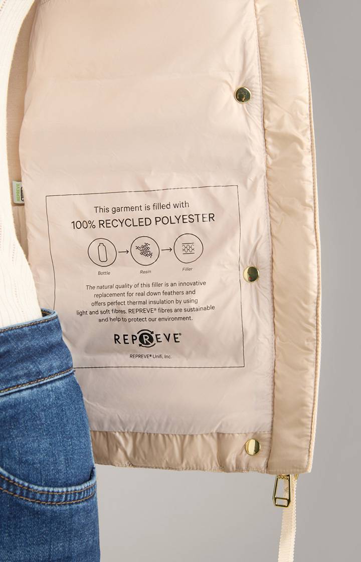 Joop Neopren-Jacke Mit Stepp In Champagner