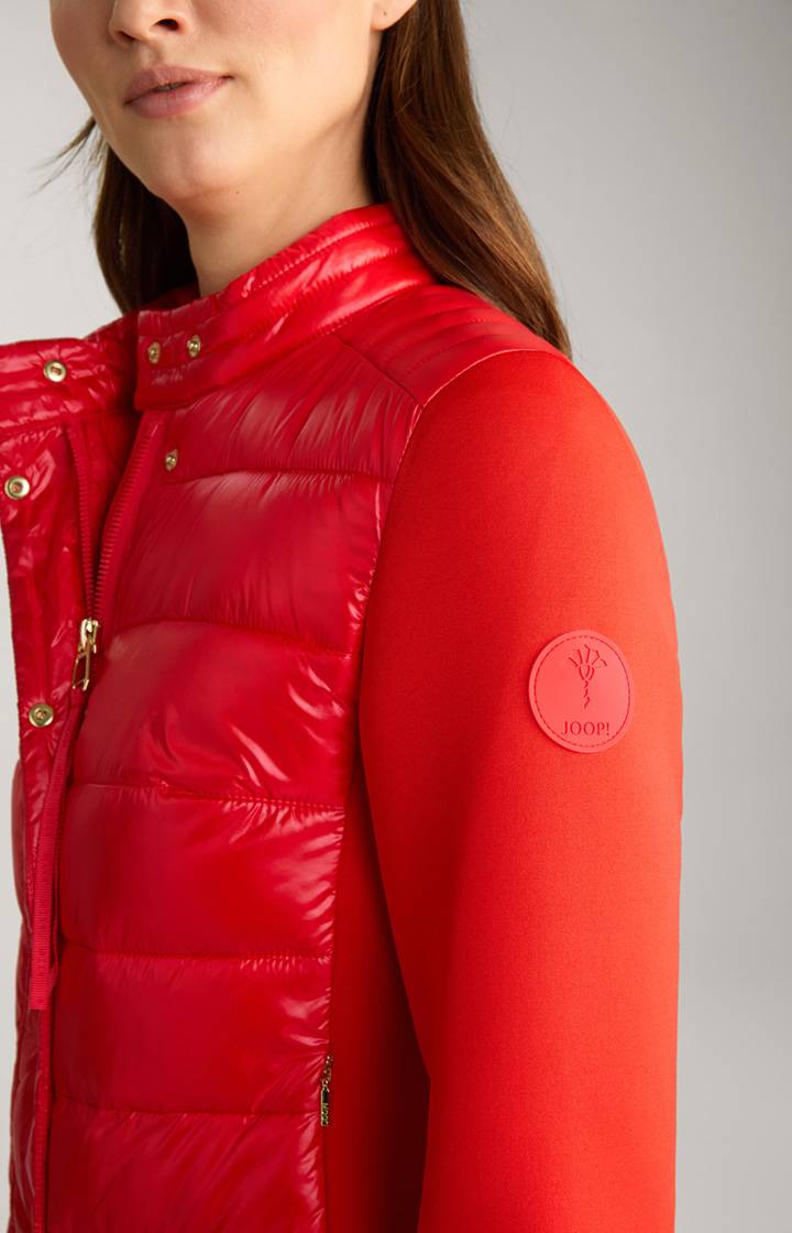 Joop Neopren-Jacke Mit Stepp In Rot