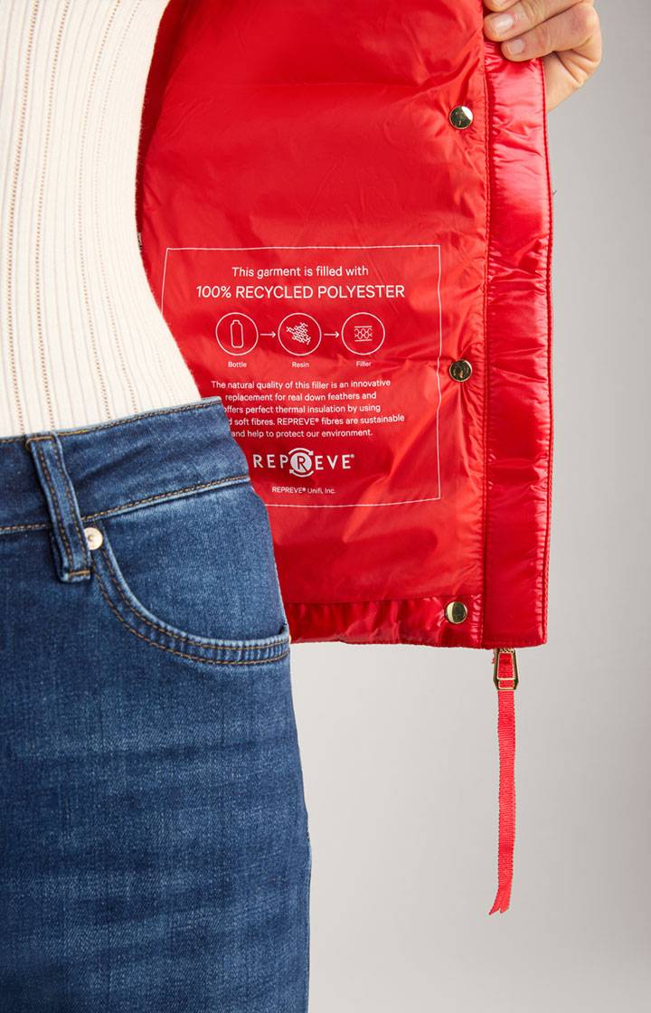 Joop Neopren-Jacke Mit Stepp In Rot