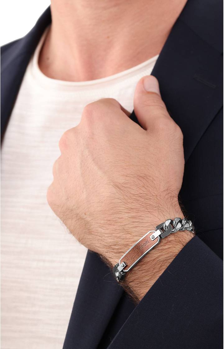 Joop Panzerarmband In Silber