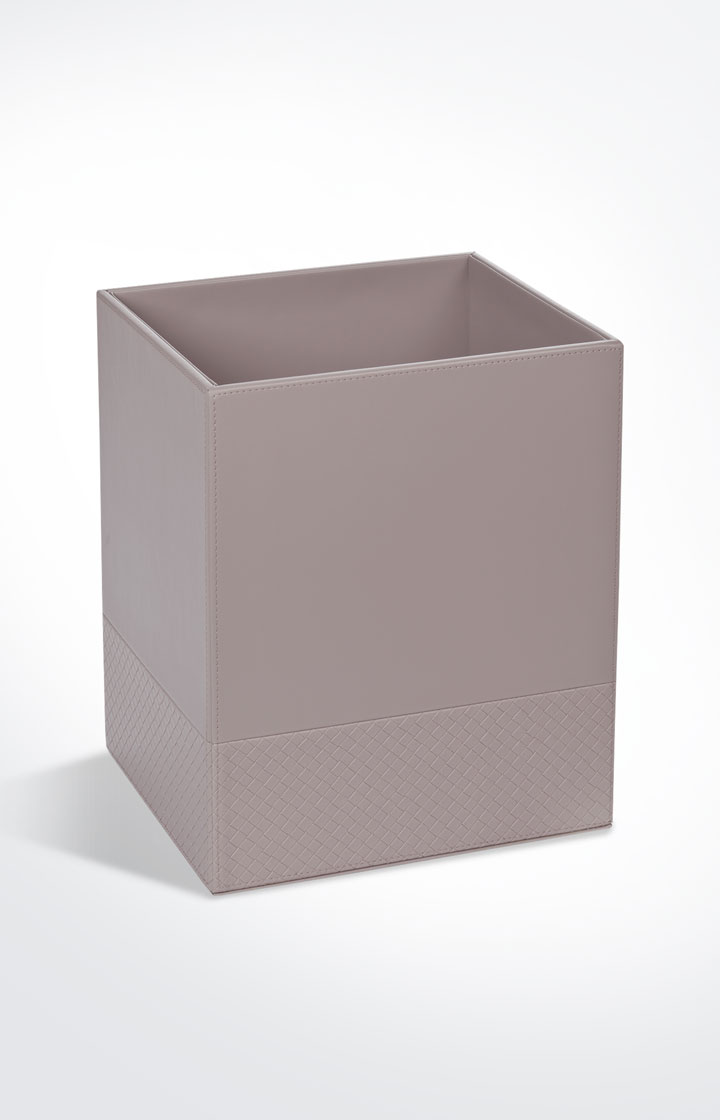 Joop Papierkorb Bathline, Grau-Rosé