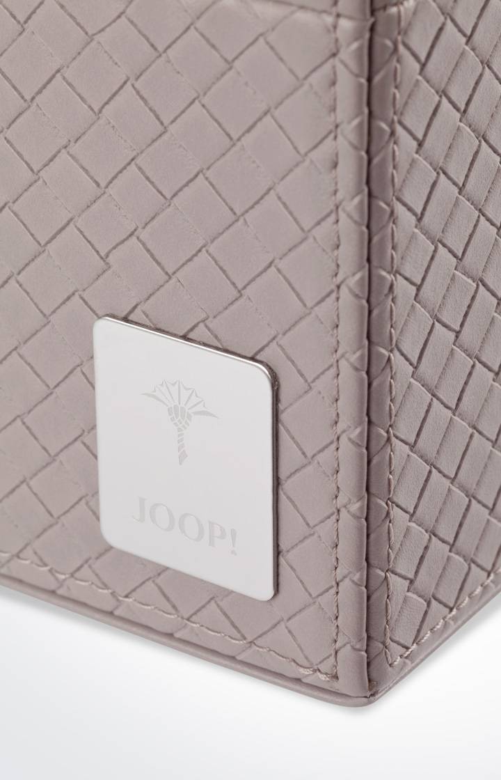 Joop Papierkorb Bathline, Grau-Rosé