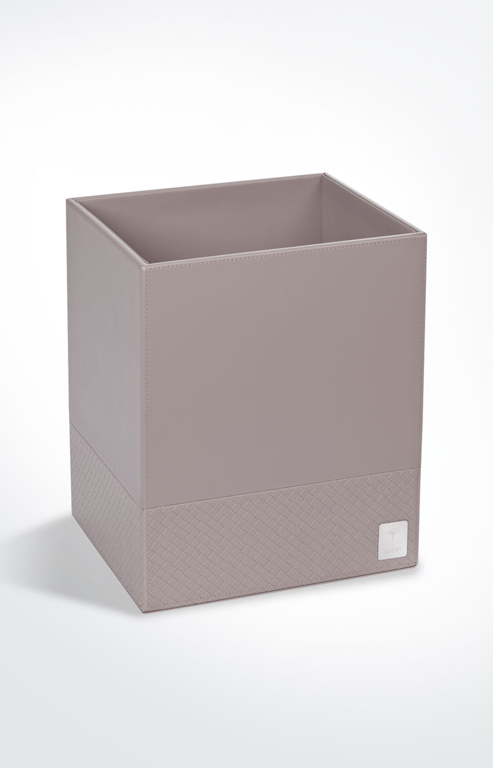 Joop Papierkorb Bathline, Grau-Rosé