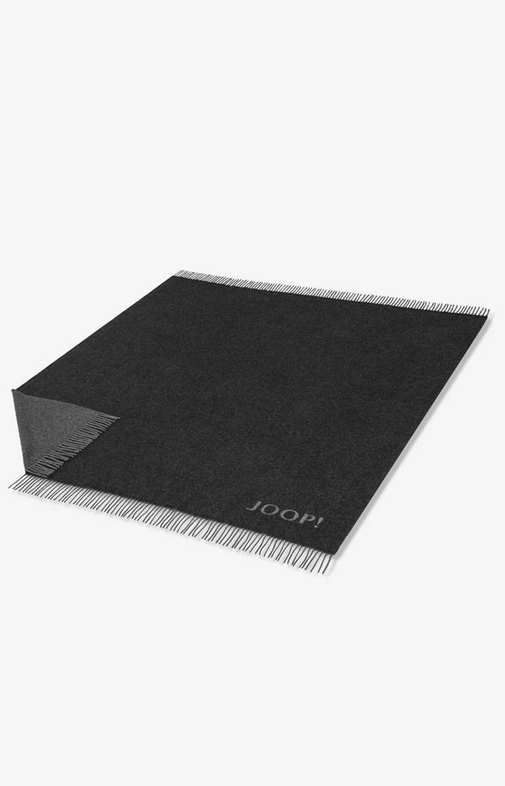 Joop Plaid Fine Doubleface In Anthrazit/Graphit