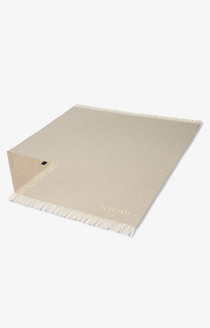 Joop Plaid JOOP! FINE-DOUBLEFACE In Creme-Natur