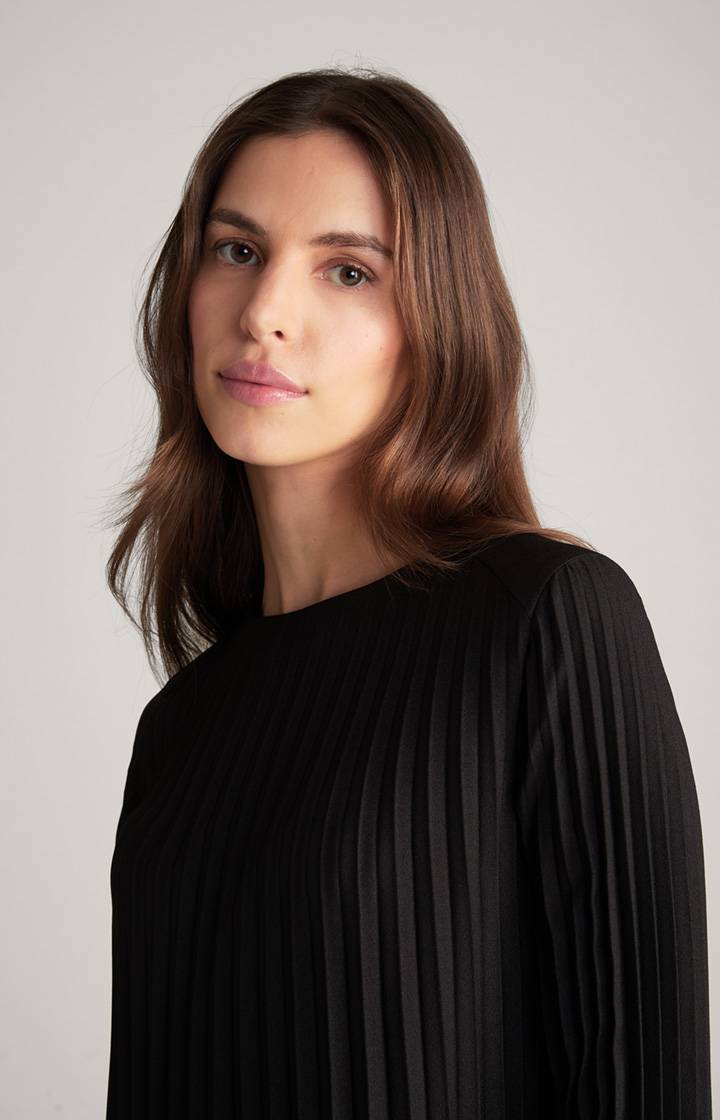 Joop Plissee-Kleid In Schwarz