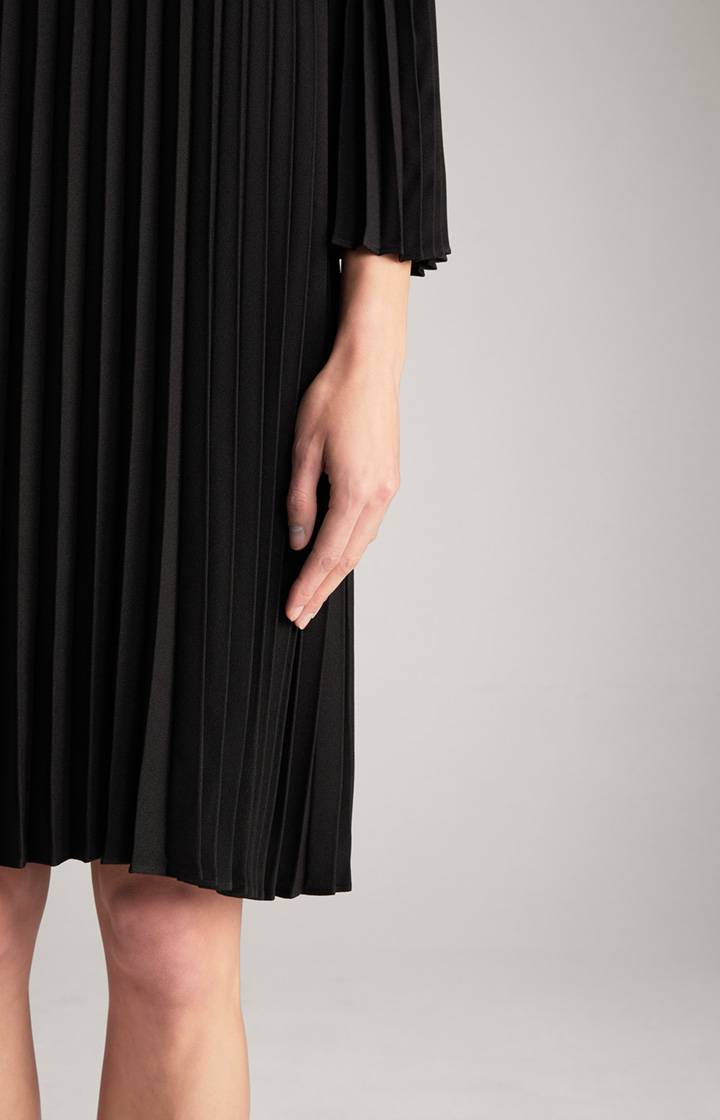 Joop Plissee-Kleid In Schwarz