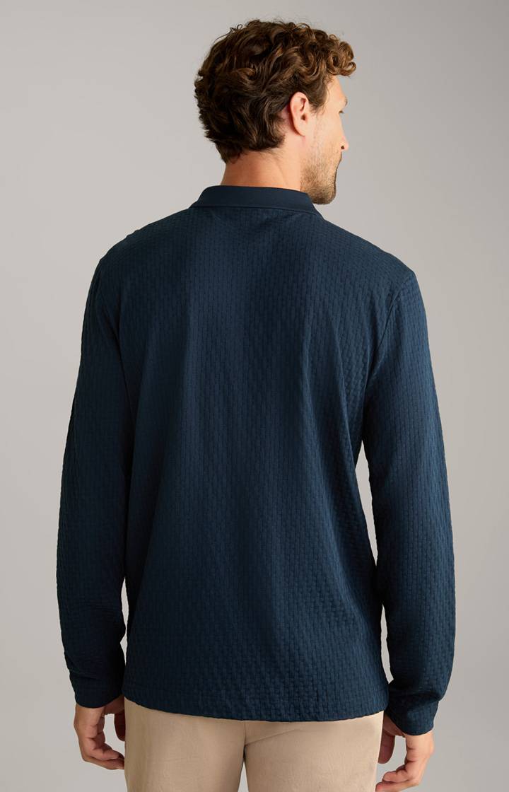 Joop Polo-Longsleeve Balian In Navy