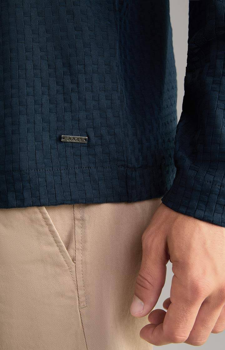 Joop Polo-Longsleeve Balian In Navy