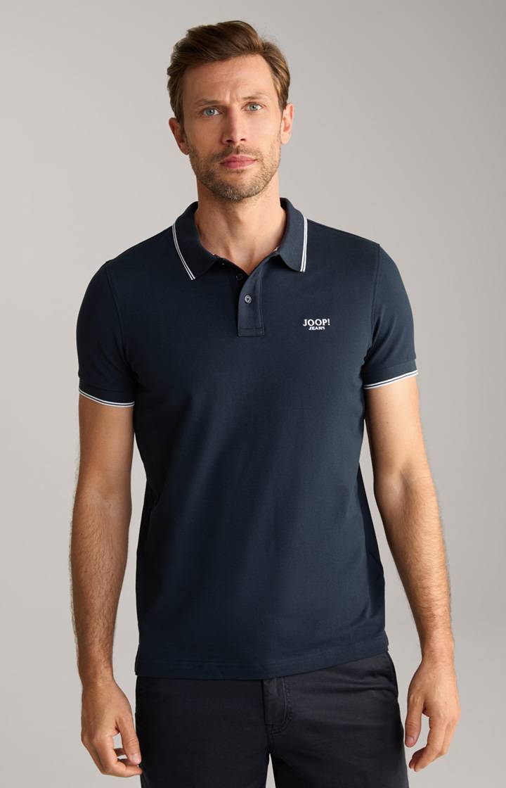 Joop Poloshirt Agnello in Navy