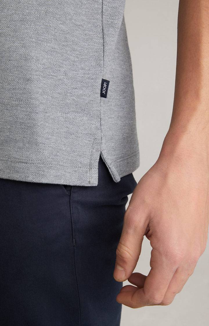 Joop Poloshirt Beeke In Silbergrau