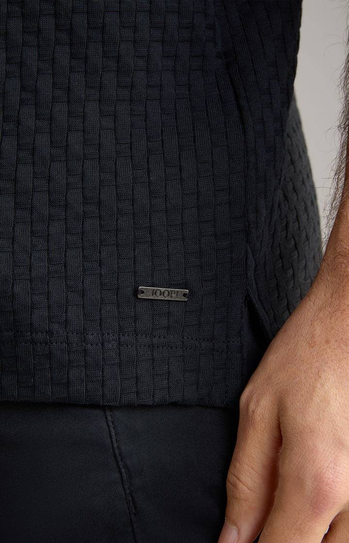 Joop Poloshirt Boris In Navy Strukturiert