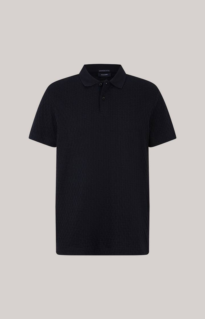 Joop Poloshirt Boris In Navy Strukturiert