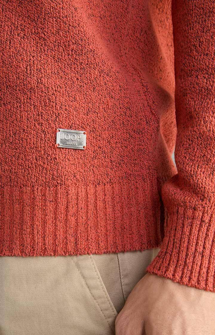 Joop Pullover Bohdan In Orange Meliert