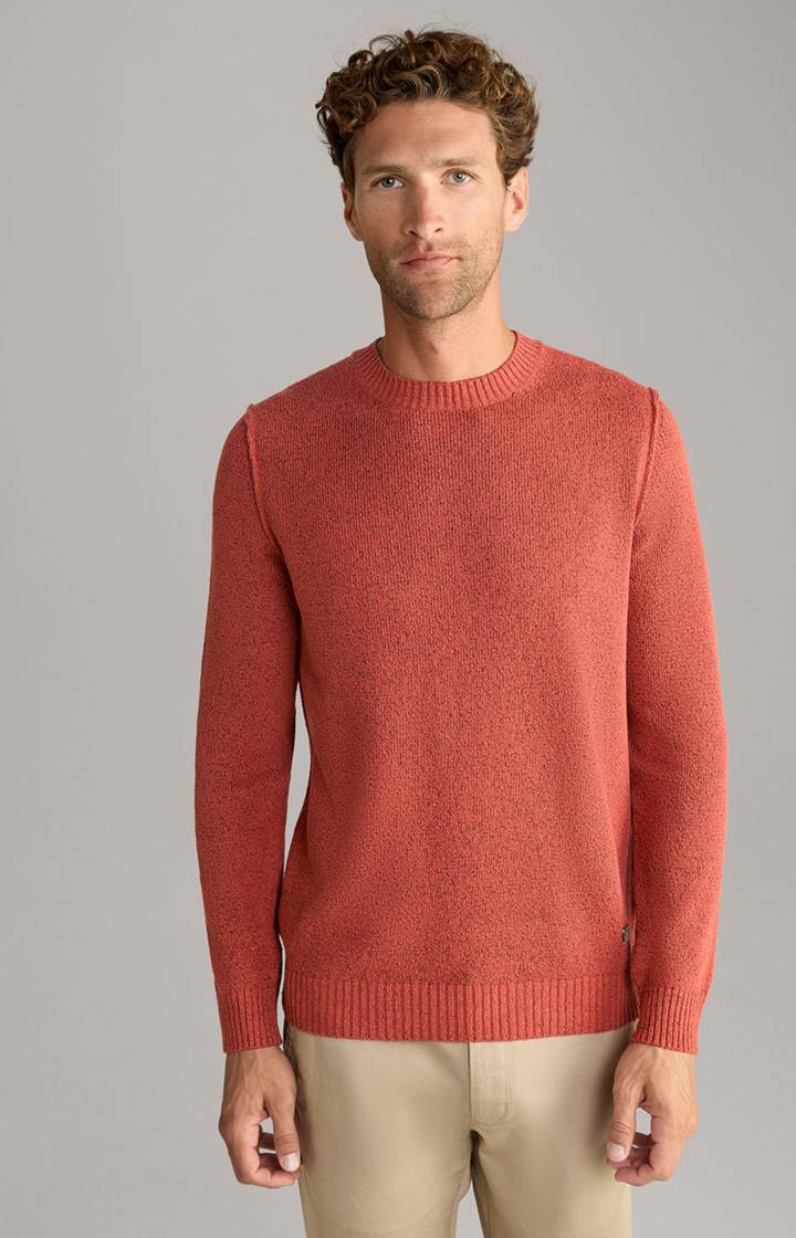 Joop Pullover Bohdan in Orange meliert