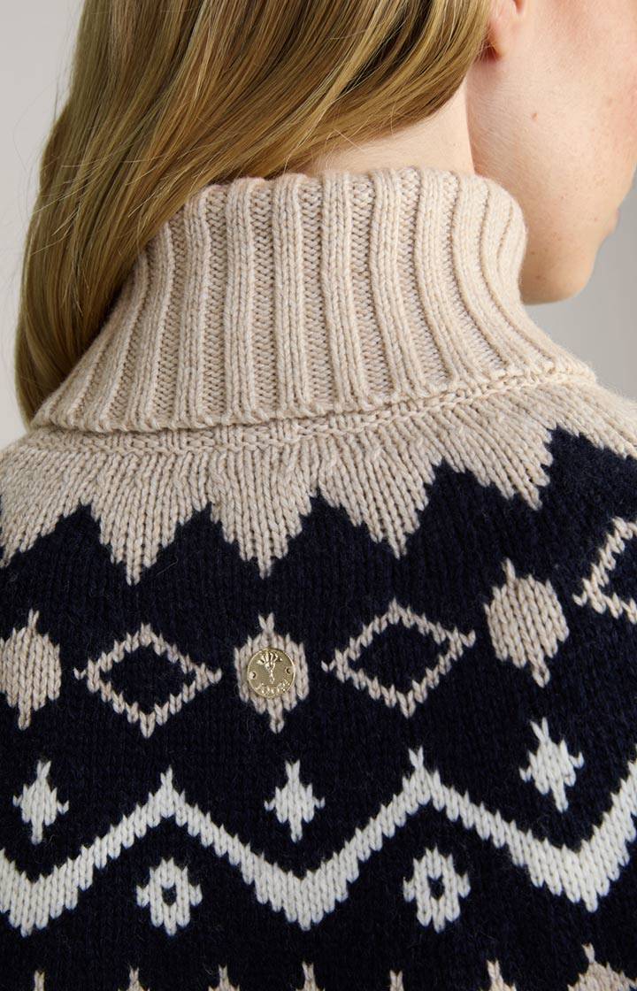 Joop Pullover In Beige/Navy