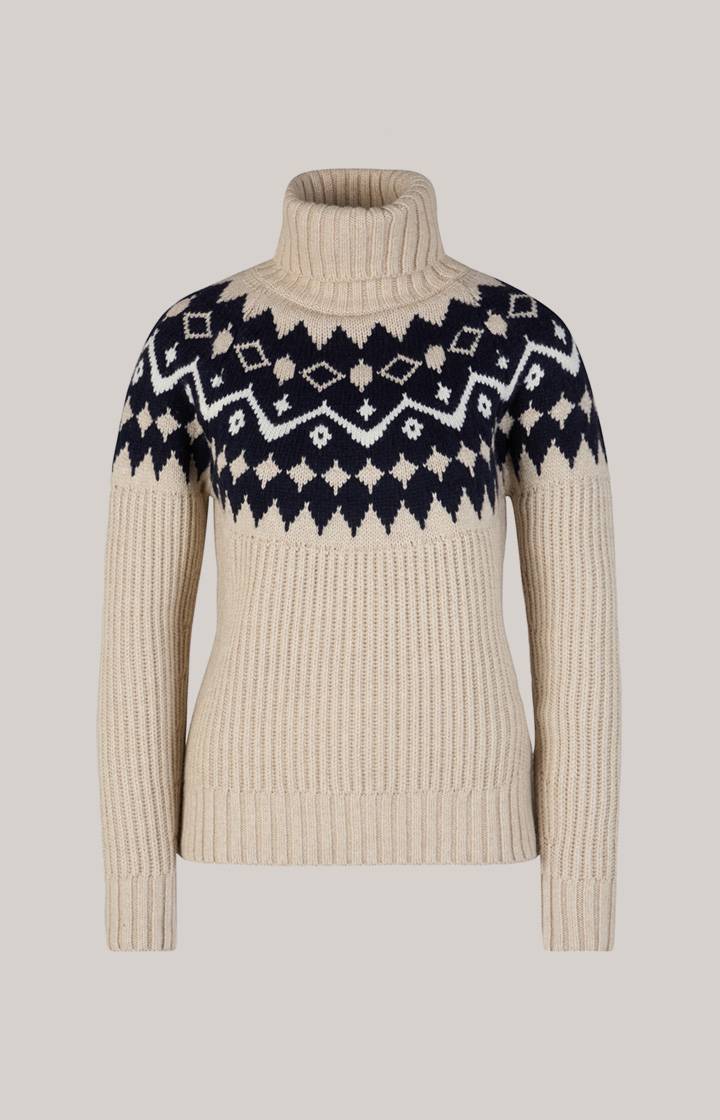 Joop Pullover In Beige/Navy