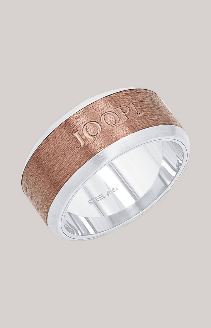Joop Ring in Silber/Braun