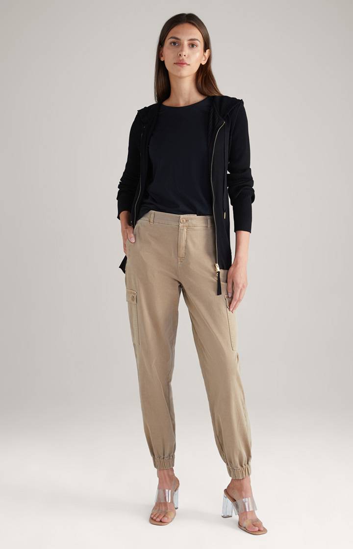 Joop Rippstrick-Jacke in Schwarz