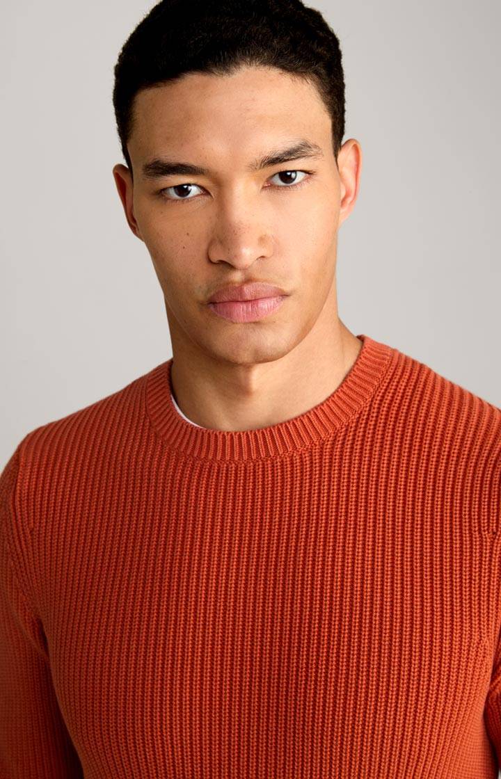 Joop Rippstrick-Pullover Haro In Orange