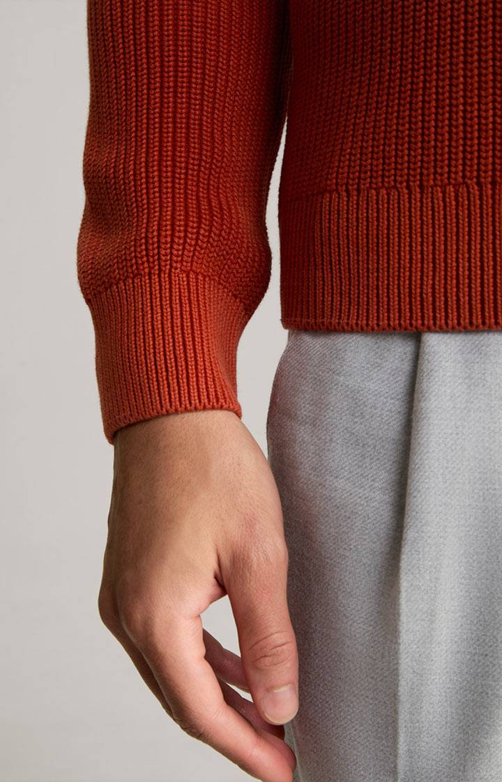 Joop Rippstrick-Pullover Haro In Orange