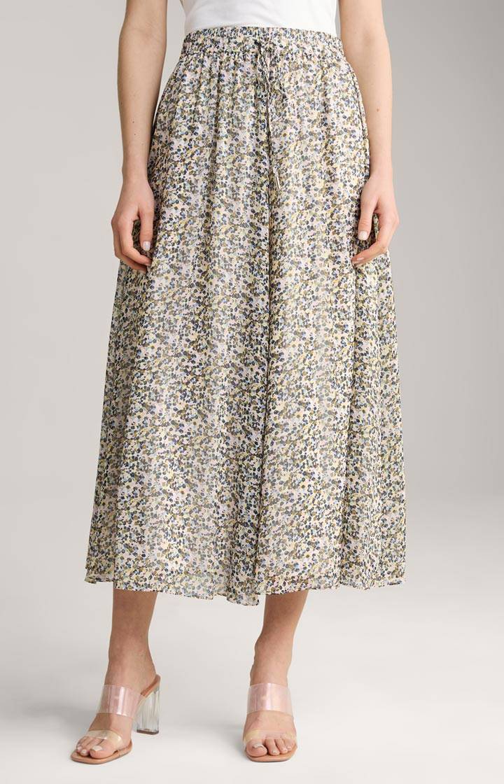 Joop Rock in Ecru/Flieder gemustert