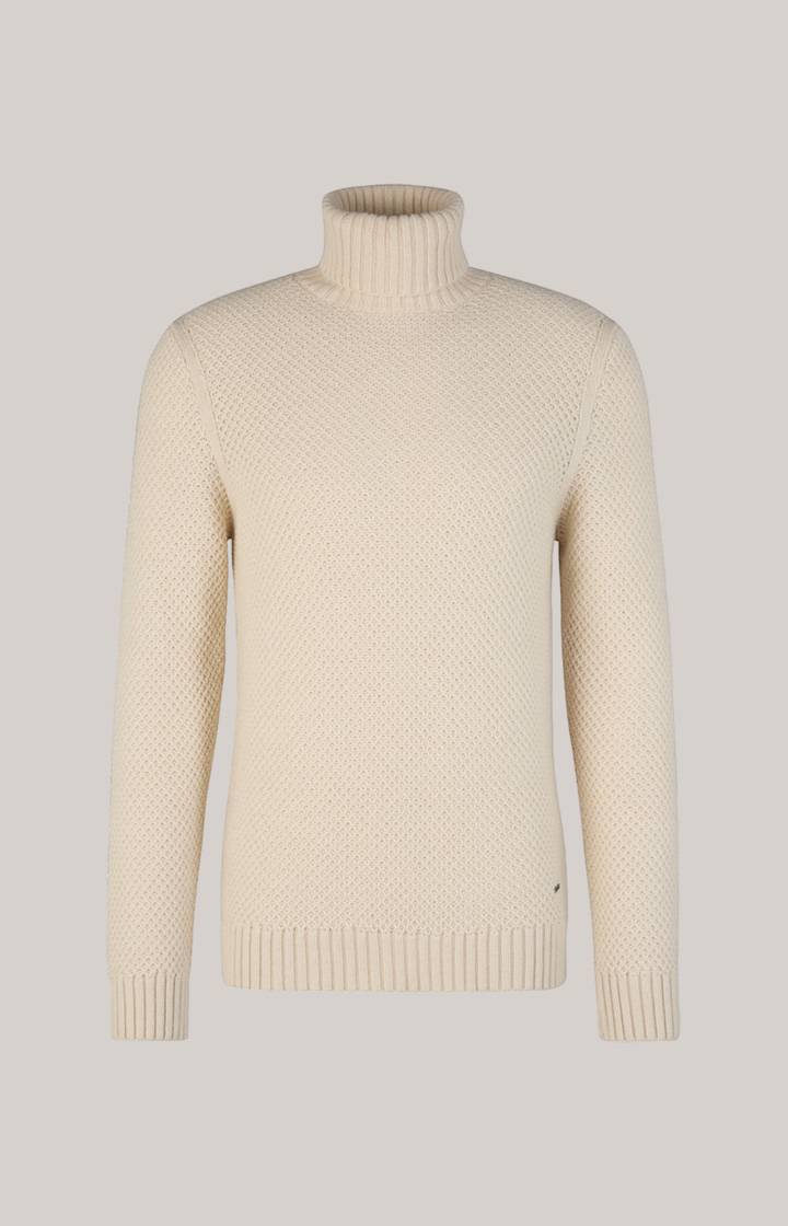 Joop Rollkragen-Pullover Bennor in Beige