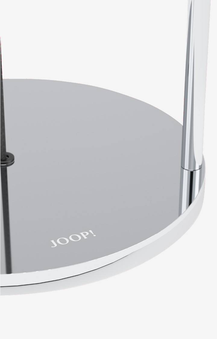 Joop JOOP! ROUND LIGHTS CHROME Tischleuchte, Schwarz/Chrom
