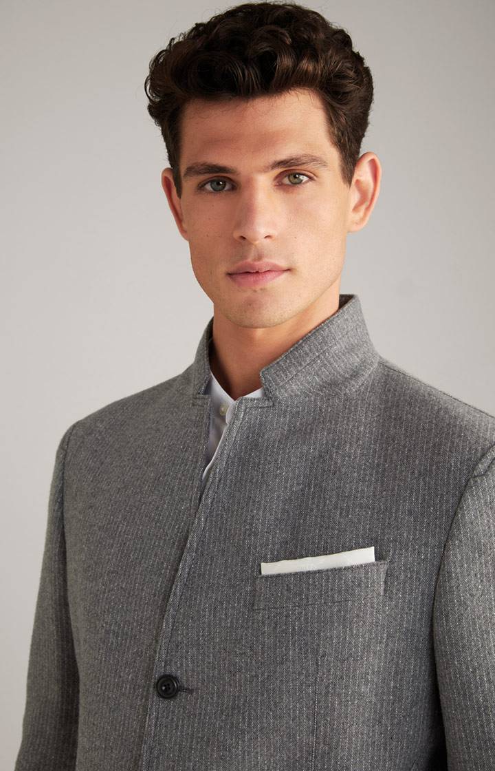 Joop Sakko Hankez In Grau Meliert Gestreift