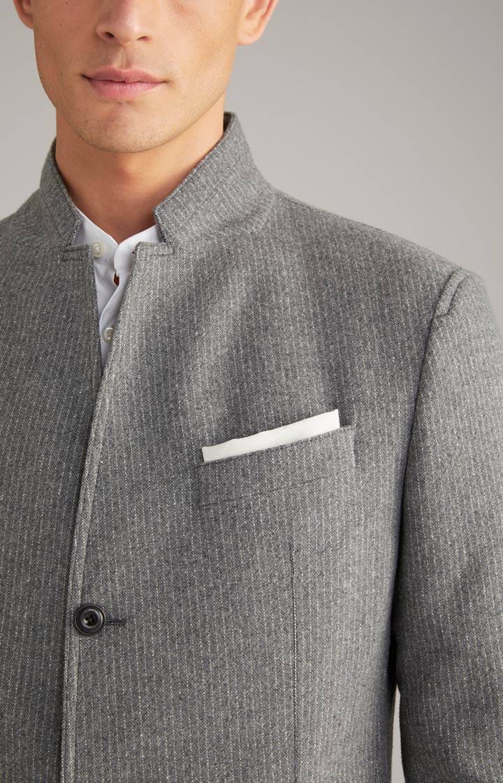 Joop Sakko Hankez In Grau Meliert Gestreift